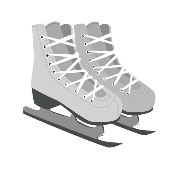 冬季户外运动工具滑冰鞋