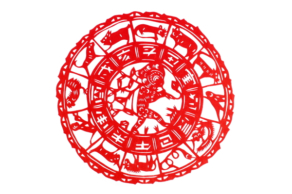 剪紙猴圖片