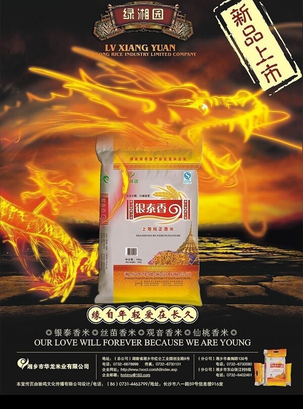 經(jīng)典大米海報(bào)圖片