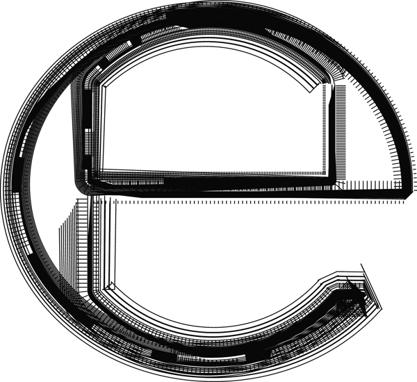 字體的插圖
