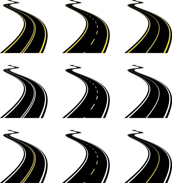 現(xiàn)實(shí)的公路03矢量