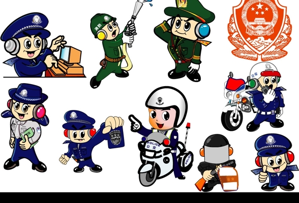 卡通警察2007圖片