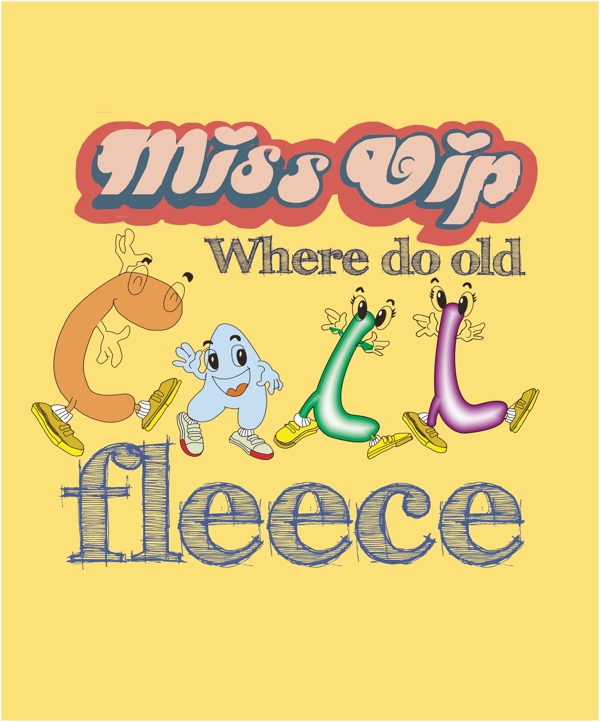 卡通英文字母圖片