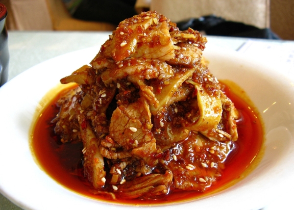蒜泥白肉圖片