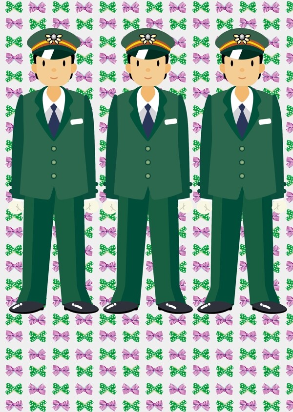 行業(yè)人物矢量素材AI格式0035