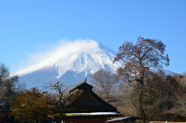 日本富士山美景图片