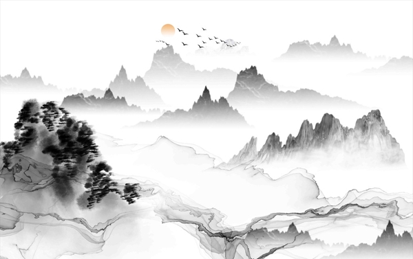 水墨山水