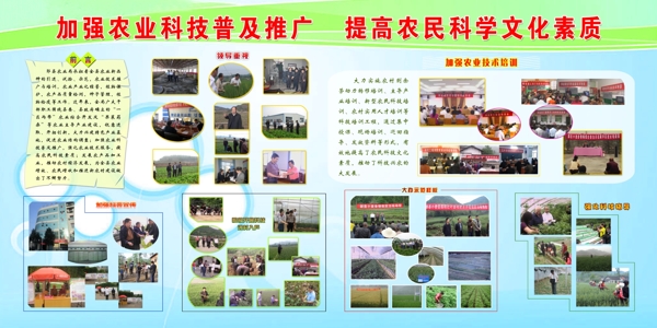 農(nóng)業(yè)局展板圖片