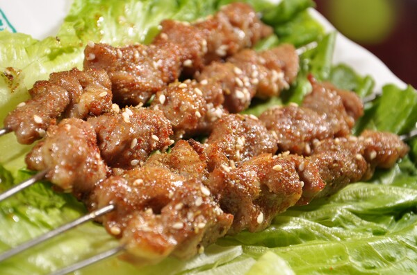 羊肉串圖片