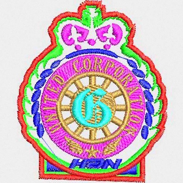 繡花徽章標(biāo)記花紋字母免費(fèi)素材