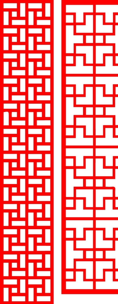 屏風(fēng)鏤空?qǐng)D片
