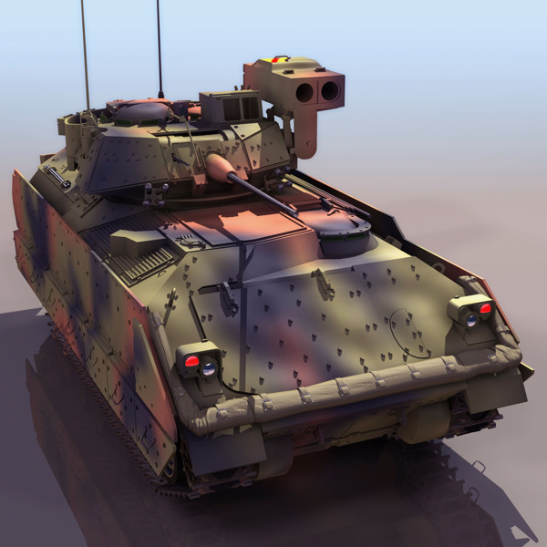 M2A2坦克模型012