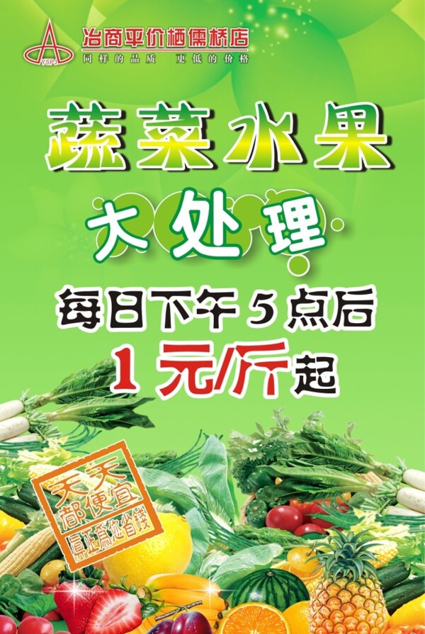 水果蔬菜大處理