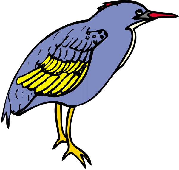 各種鳥類鳥動(dòng)物矢量素材EPS格式0061