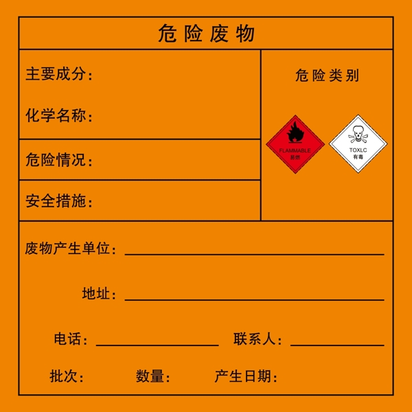 危險(xiǎn)廢物
