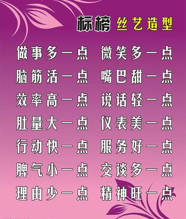 理發(fā)店標(biāo)語(yǔ)圖片