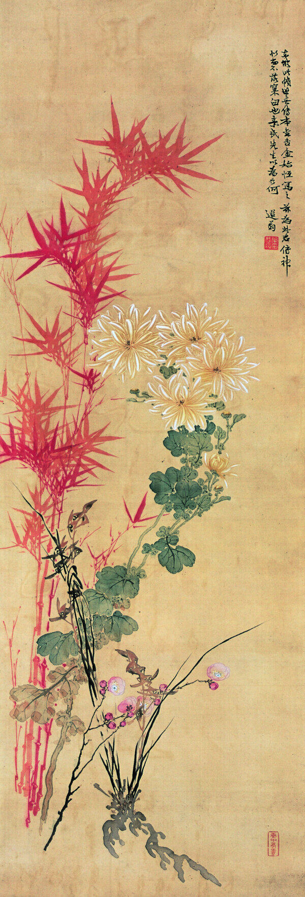 四君子圖