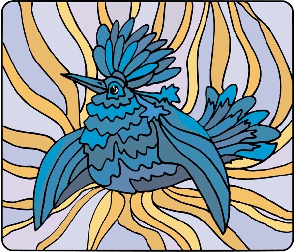 各種鳥類鳥動(dòng)物矢量素材EPS格式0083