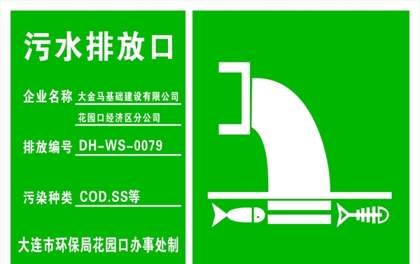 污水排放口