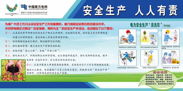 安全生產(chǎn)展板圖片