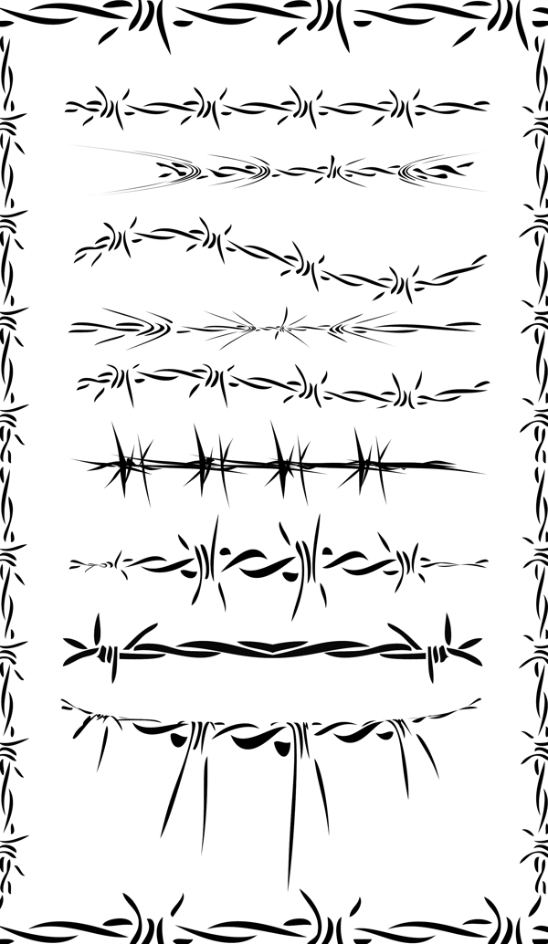 鐵絲網(wǎng)矢量