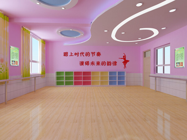 学校舞蹈室