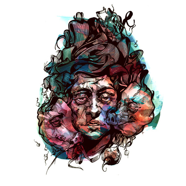 位圖插畫時尚插畫人物插畫插畫師免費(fèi)素材