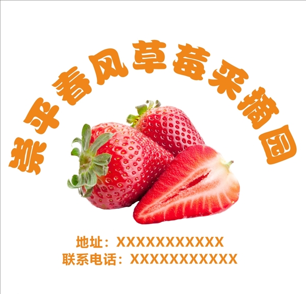 草莓透明貼