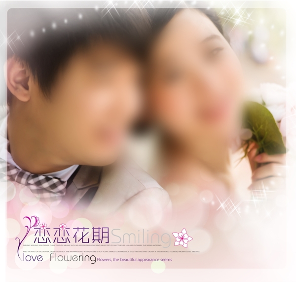 溫馨婚紗相冊(cè)模板圖片
