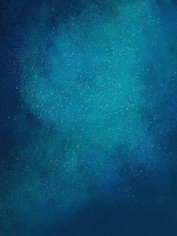 蓝色神秘宇宙星云星河夜晚星空背景