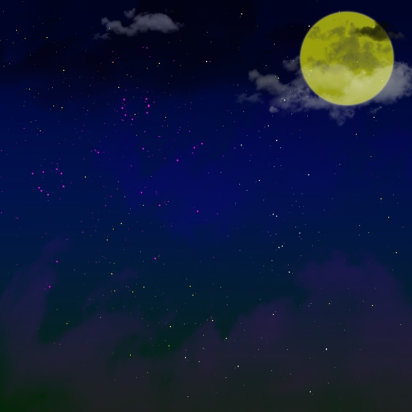 夜晚星空背景