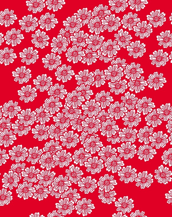 菊花图案