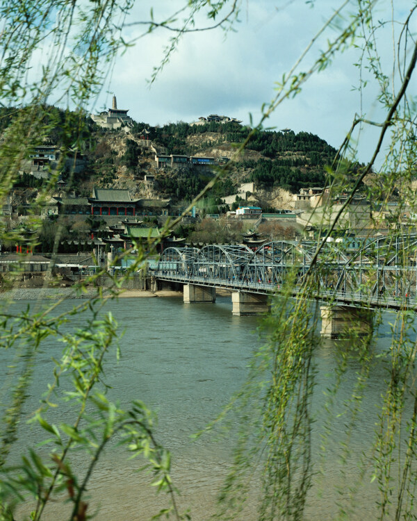 黄河中山桥图片