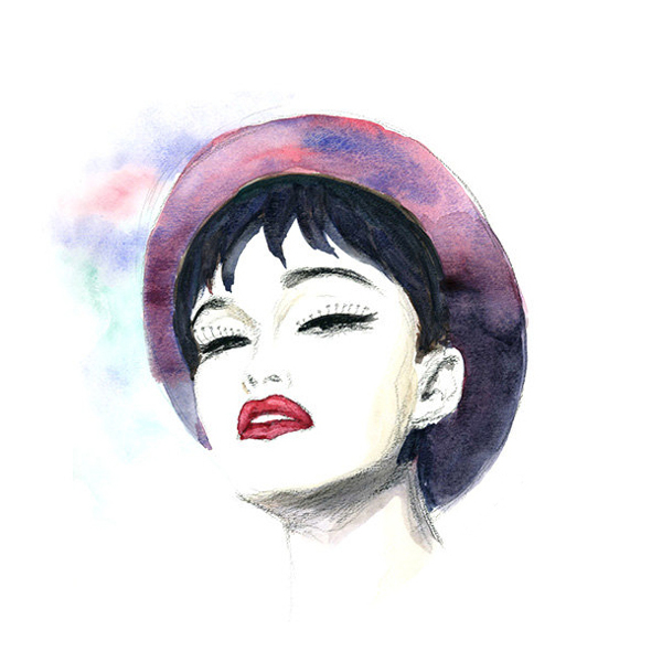 位圖插畫時尚插畫人物插畫插畫師免費素材