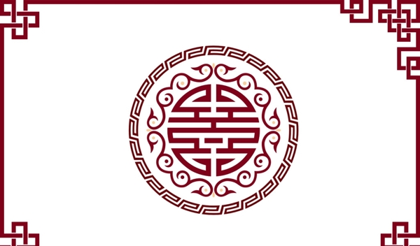 花紋矢量圖