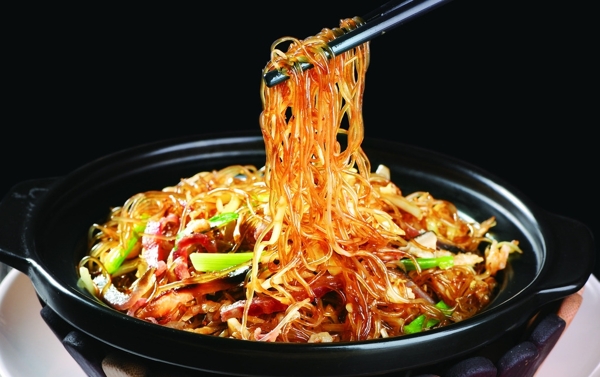 干迫椰菜粉絲煲