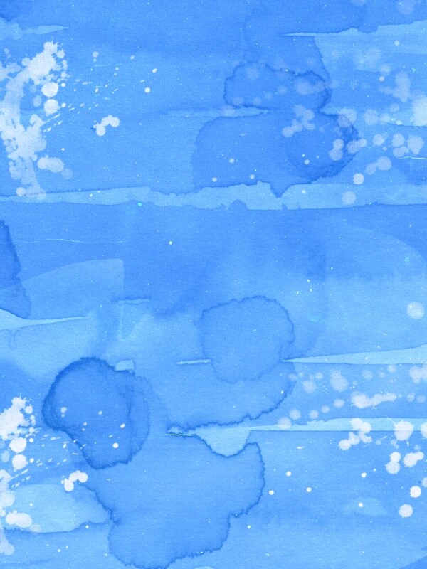 梦幻简约蓝色质感水彩纹理背景