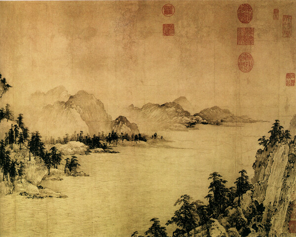 赤壁图2b山水画中国古画0219