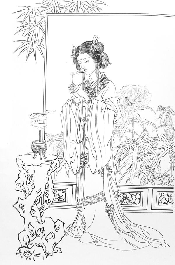 白描圖片