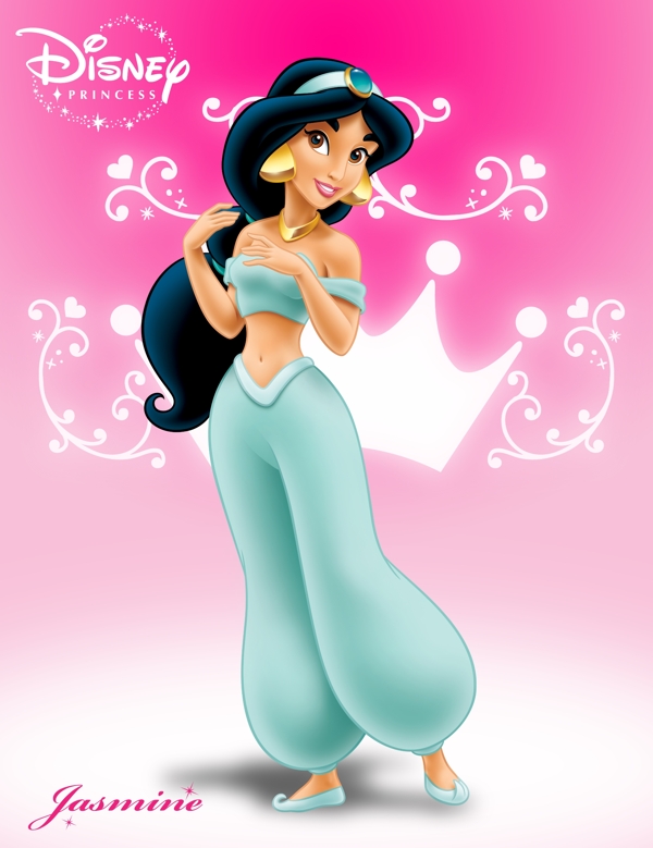 迪士尼阿拉丁公主茉莉Jaine2010年B版图片