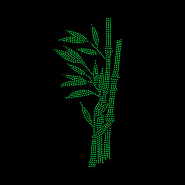 燙鉆植物竹子免費素材