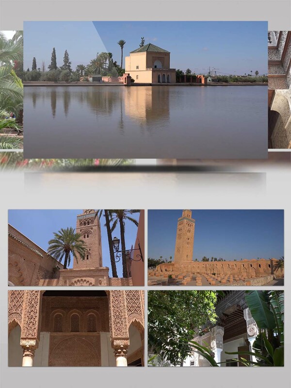 4K超高清实拍摩洛哥马拉喀什旅游宣传