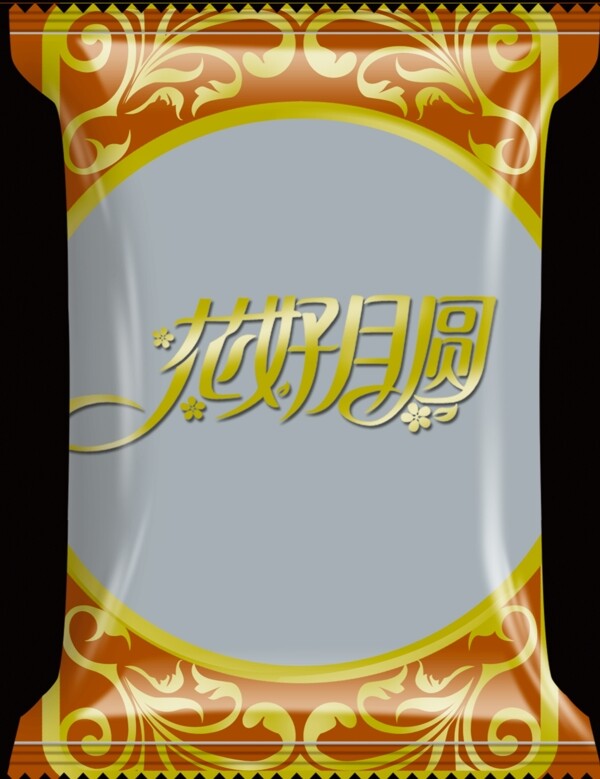 月餅包裝袋圖片