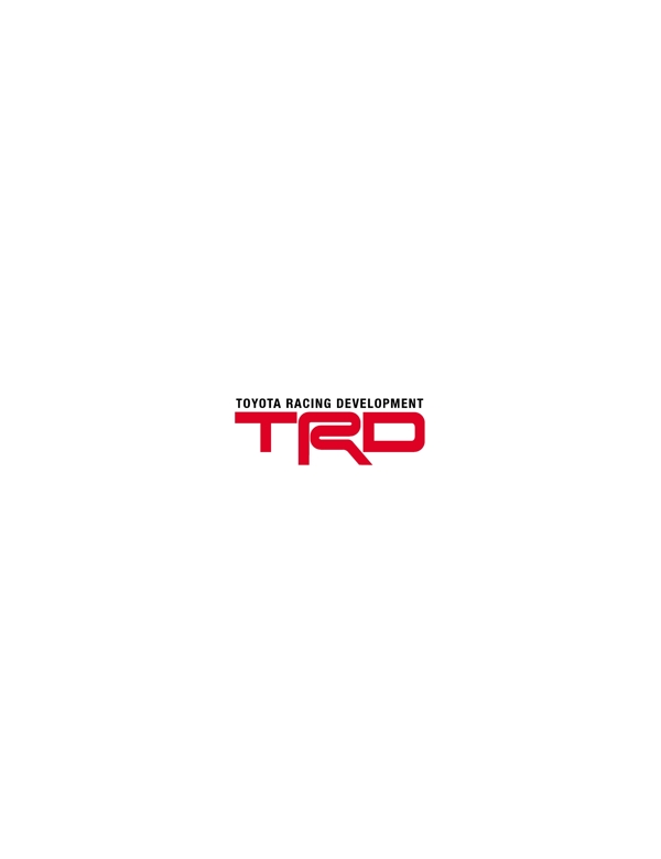 TRD2logo设计欣赏TRD2矢量名车logo下载标志设计欣赏