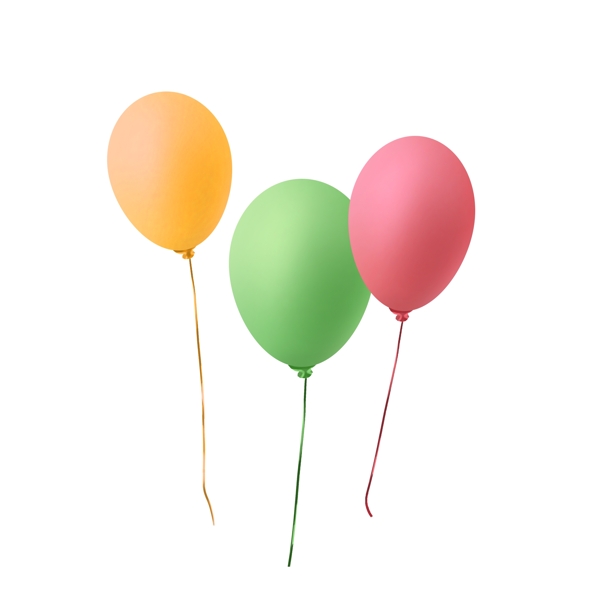 漂浮的气球漂浮的彩色气球