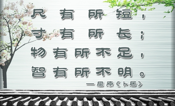 孝心理念展板圖片