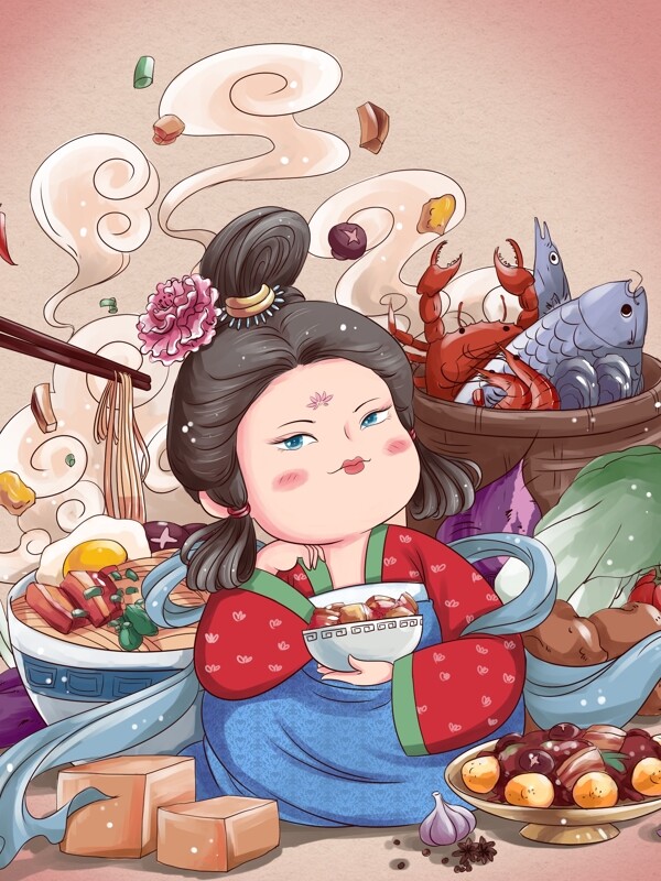 仕女插畫