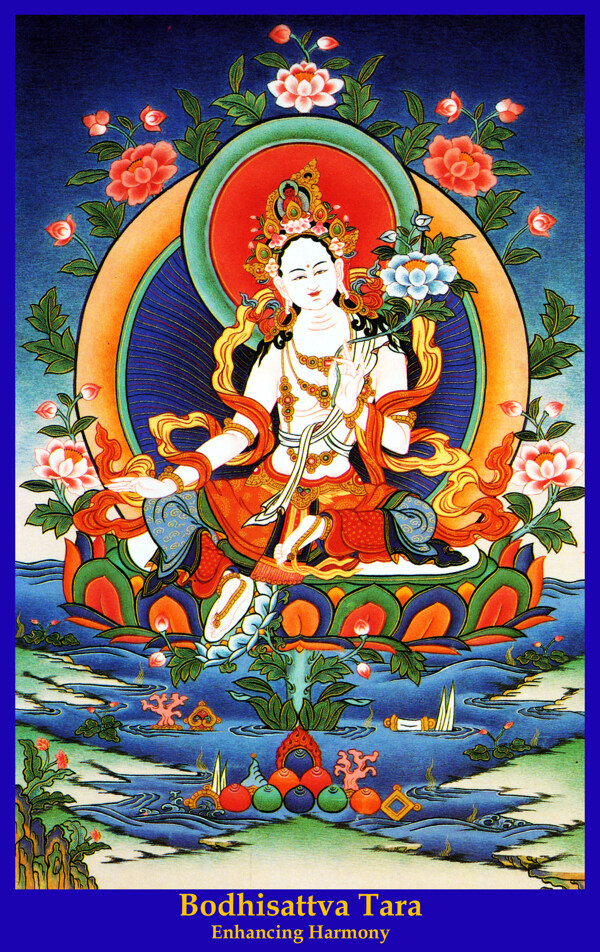 二十一度母圖片