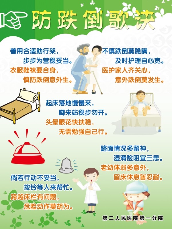 防跌倒歌訣圖片
