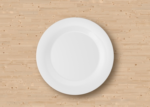 盘子瓷器桌面木桌背景海报素材图片